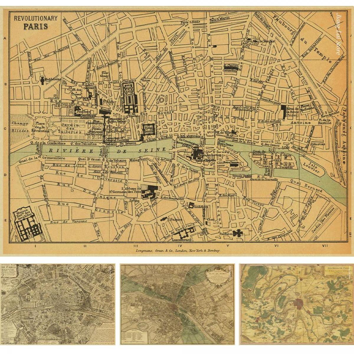 early Paris map