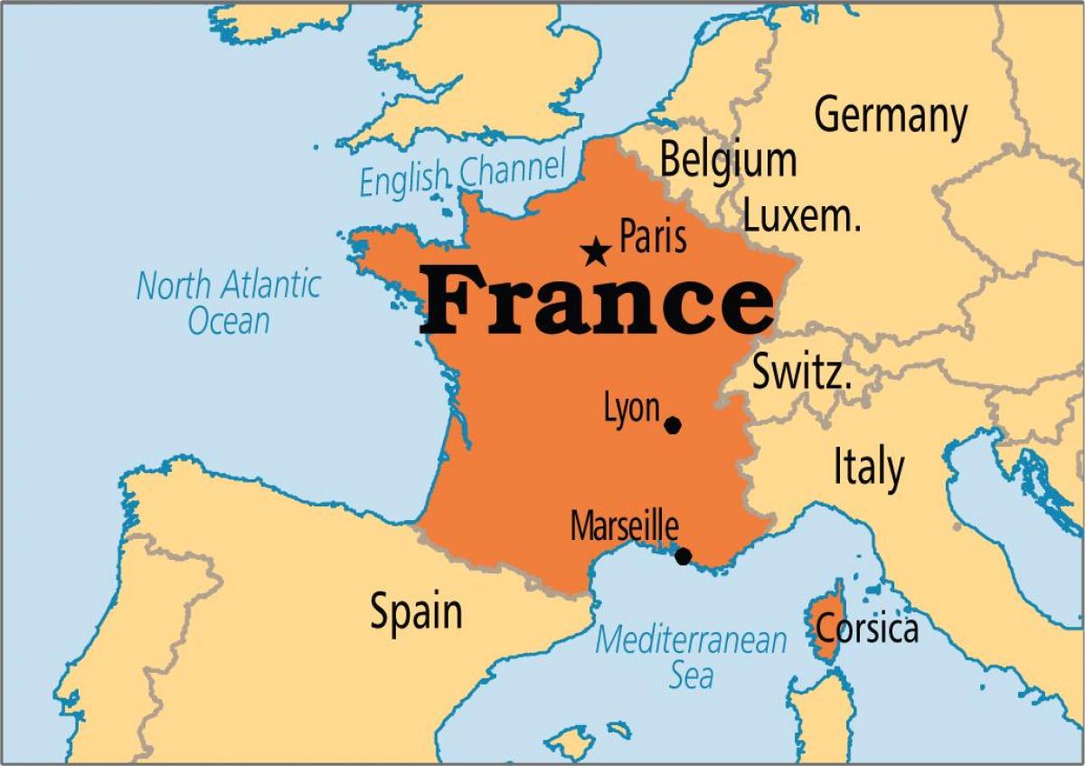 Where Is France France On The World Map Where Is France