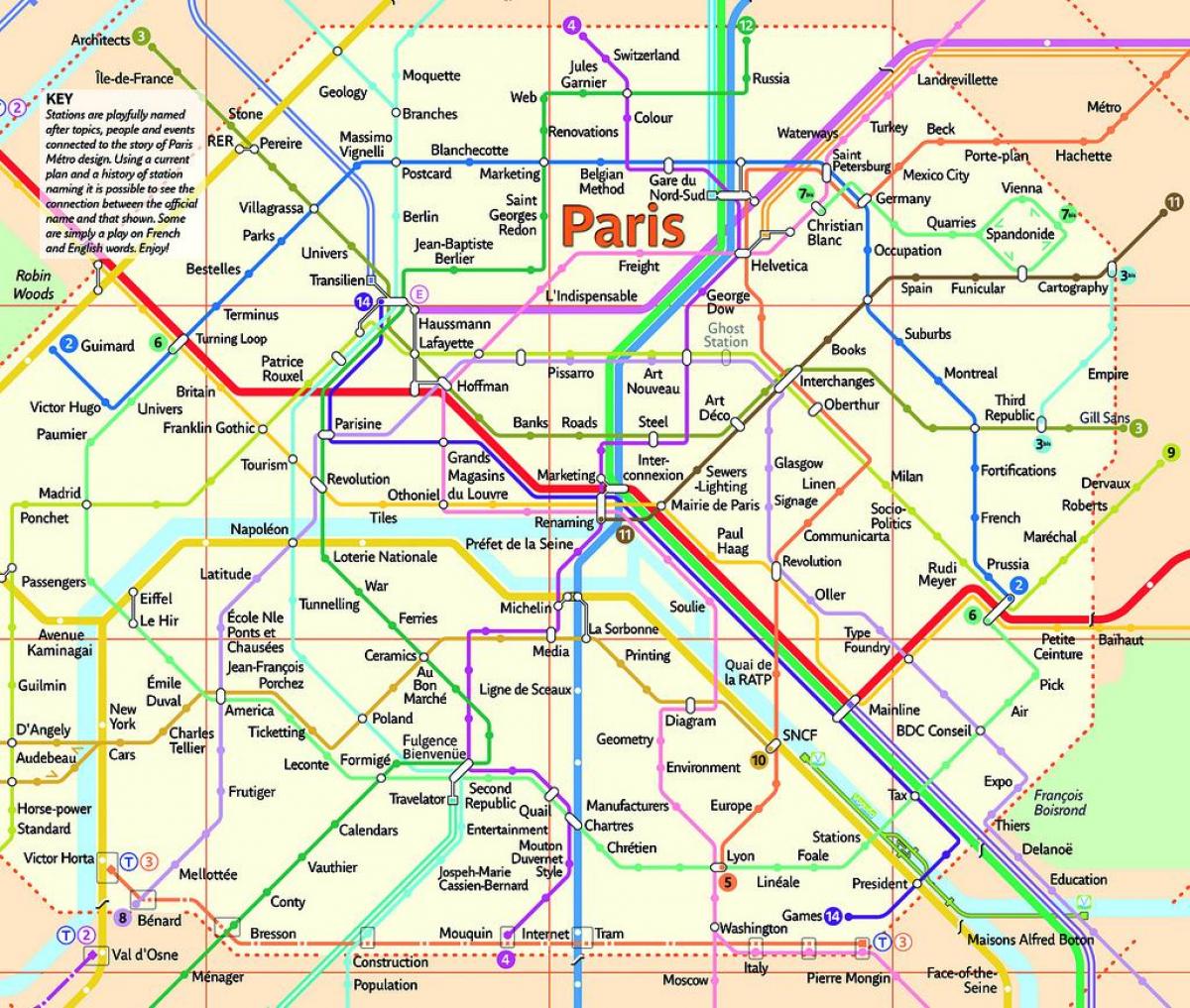 Paris metro map high resolution Paris metro system map (ÎledeFrance