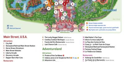 Disney village Paris map
