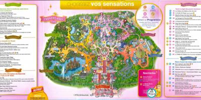 Disneyland Paris park map
